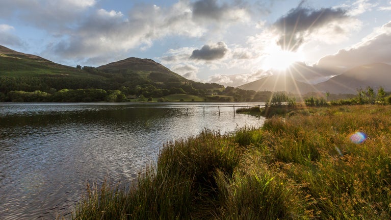 View over Loweswater in the Lake District